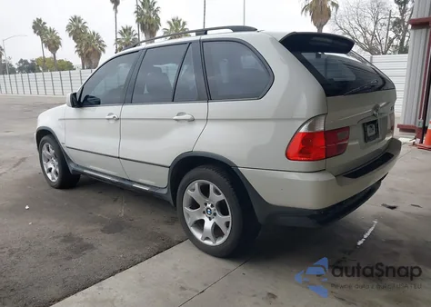 2003 BMW X5 4.4I from USA, damaged, VIN 5UXFB335X3LH48921